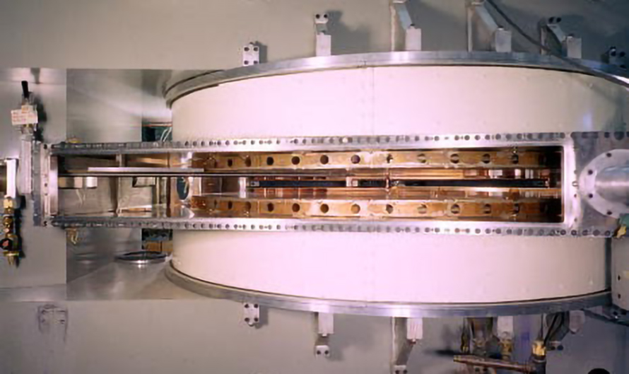 Close up of 88-inch cyclotron