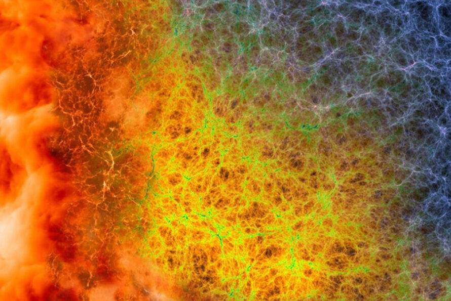 BLDS image - DOE OS Modeling the Cosmic Web