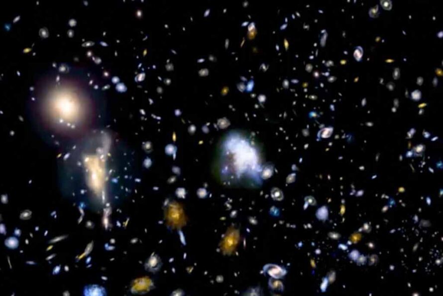 New observations of distant galaxies could shake up the consensus view of the universe's expansion. NASA Goddard Space Flight Center