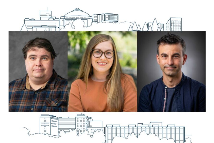 Timon Heim (Physical Sciences Area), Kate Zhalnina (Biosciences Area), and Marco Pritoni (Energy Technologies Area).