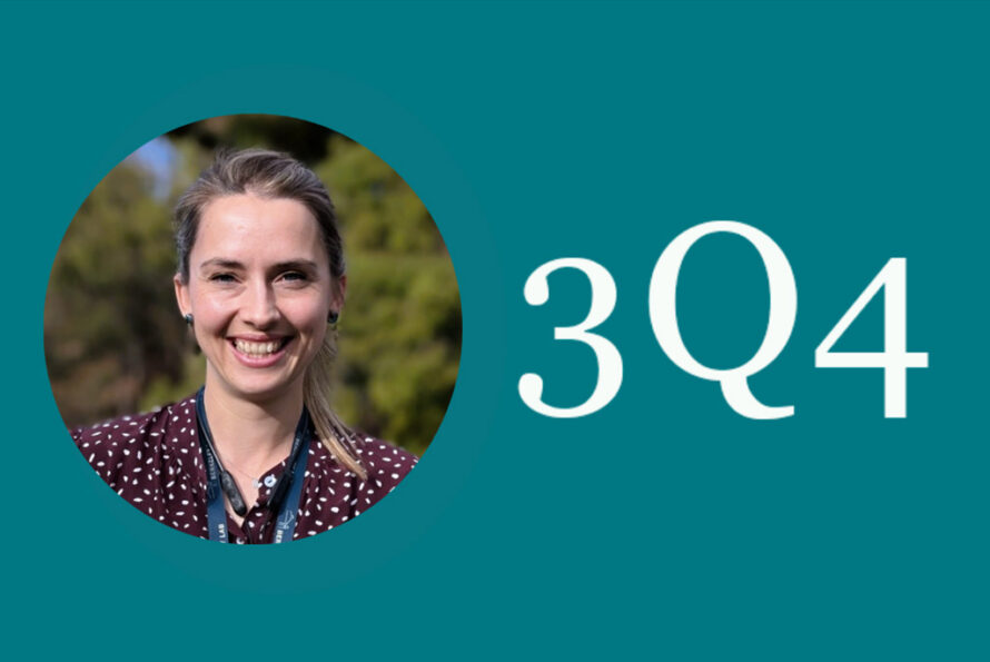 3 Questions For Lieselotte Obst-Huebl. Photo Credit: Karen Russell