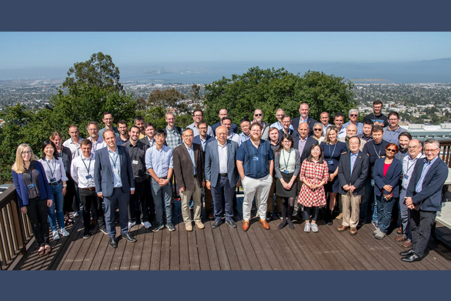Participants at the Berkeley Lab Laser Plasma Accelerators & Advanced Laser Technology for Basic Energy Sciences Workshop. (Credit: Robinson Kuntz, Berkeley Lab)