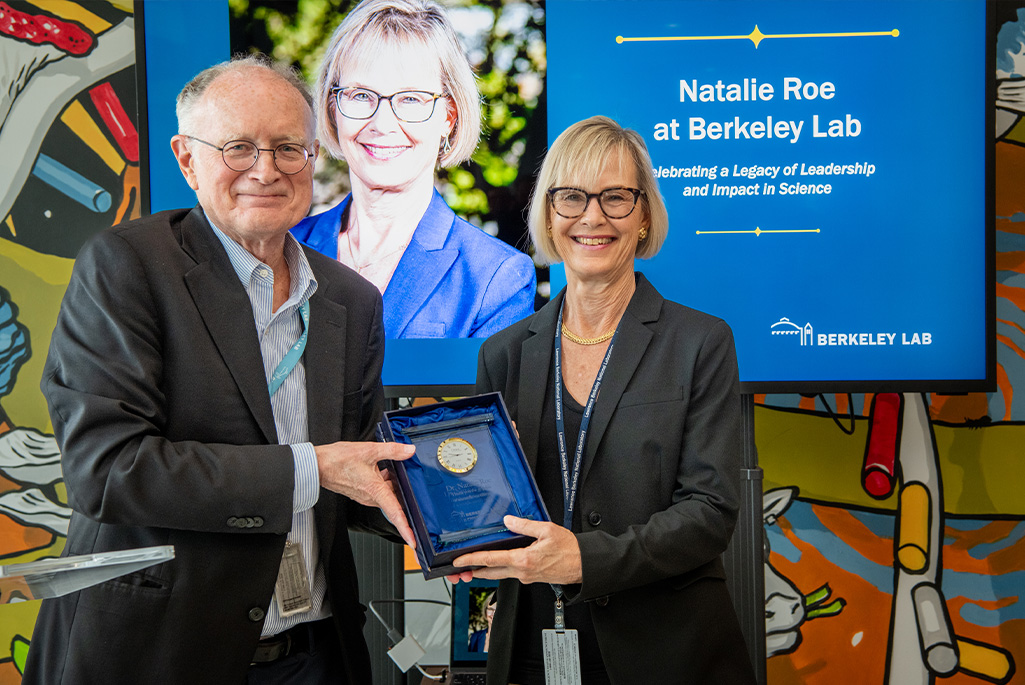 Mike Witherell and Natalie Roe